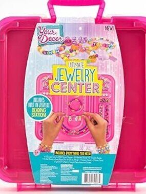 Your Décor Ultimate Jewelry Center Craft Kit – 3,000 Beads, 30+ Jewelry Pieces